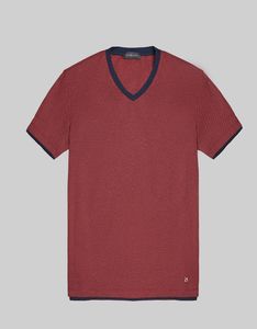 Borgio t shirt męski cannobio bordo rozmiar XXL 1