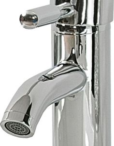 Bateria umywalkowa Beliani Rusumo stojąca chrom (11525) 2