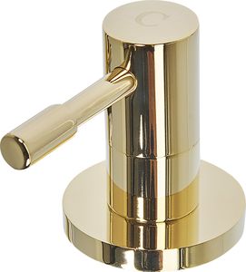 Bateria umywalkowa Beliani Kalambo stojąca złoty (229522) 3