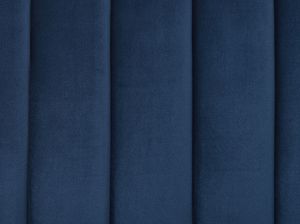 Beliani Łóżko welurowe 180 x 200 cm niebieskie MARVILLE 8