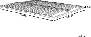 Beliani Stelaż pod materac 160 x 200 cm BASIC 8