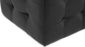 Beliani Puf ze schowkiem czarny MICHIGAN 8