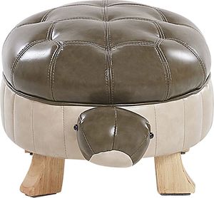 Beliani Pufa zwierzak zielona TURTLE 2