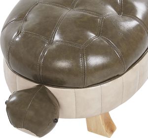 Beliani Pufa zwierzak zielona TURTLE 4