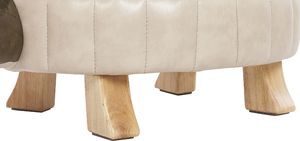 Beliani Pufa zwierzak zielona TURTLE 5