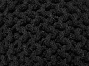 Beliani Puf 40 x 25 cm czarny CONRAD 4
