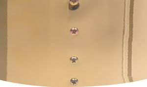 Beliani Puf welurowy 39 cm czarny SOPHIA 4