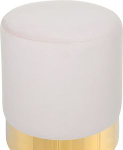 Beliani Puf welurowy 39 cm różowy SOPHIA 2