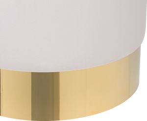 Beliani Puf welurowy 39 cm różowy SOPHIA 3