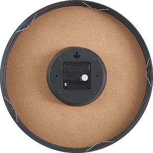 Beliani Zegar ścienny 33 cm czarno-biały DAVOS 3