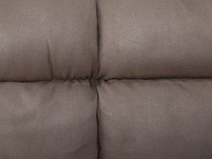 Beliani Szezlong brązowoszary LORMONT 5