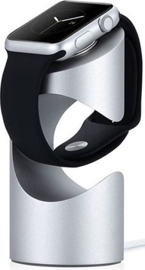 Just Mobile TimeStand dla Apple Watch Srebrny (ST-180SI) 5
