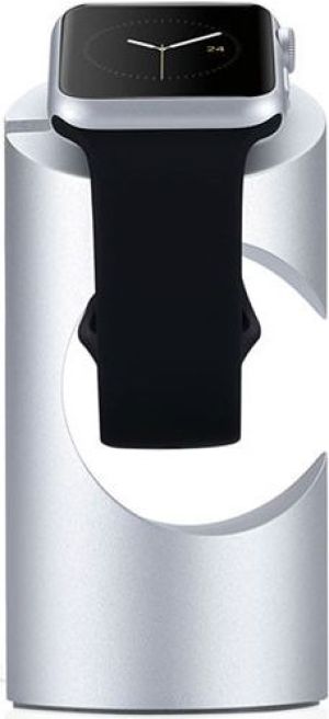 Just Mobile TimeStand dla Apple Watch Srebrny (ST-180SI) 6