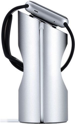 Just Mobile TimeStand dla Apple Watch Srebrny (ST-180SI) 8