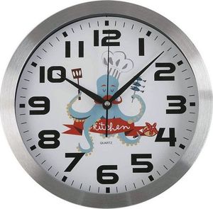 Bigbuy Home Zegar Ścienny Plastikowy (4 x 30 x 30 cm) Ośmiornica 1
