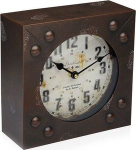 Bigbuy Home Stoln hodiny Metal (20 x 20 cm) 1