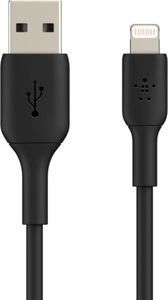 Kabel USB Belkin USB-A - Lightning 0.15 m Czarny (CAA001bt0MBK) 3