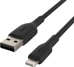 Kabel USB Belkin USB-A - Lightning 0.15 m Czarny (CAA001bt0MBK) 5