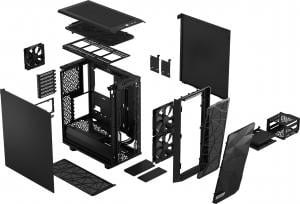 Obudowa Fractal Design Meshify 2 Compact Solid Czarna (FD-C-MES2C-01) 18