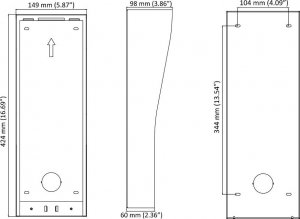 Hikvision Obudowa ochronna DS-KAB11-D 4
