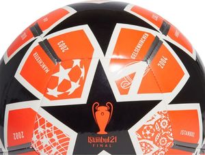 Adidas Piłka nożna Finale 21 20th Anniversary UCL Club pomarańczowa r. 3 4