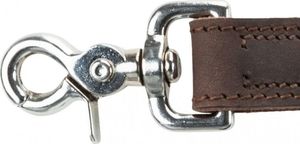 Trixie Rustic smycz, dla psa, dark brown, XS–S: 1.20 m/12 mm, z grubej skóry 8