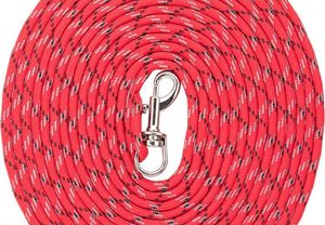 Trixie Smycz trackingowa Junior puppy, 4 m/o 4 mm, czerwona 4