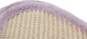 Trixie Drapak stojący ze słupkiem Junior, 40 × 50 × 38 cm, liliowy/naturalny 4