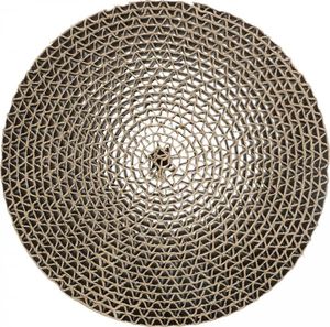 Trixie Drapak kartonowy z zabawkami, drewno/karton, 35 × 4 × 35 cm 2