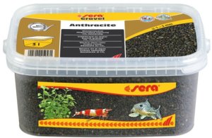 Sera Żwirek do akwarium Gravel Anthracite O 1 - 3 mm 3 l, antracyt 1