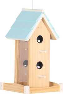 Garden&Fun Karmnik dla ptaków, drewniany, 18,5x18,5x32cm 1
