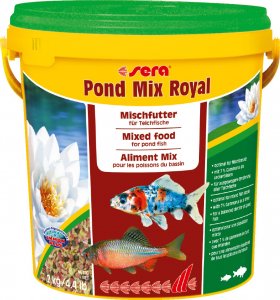 Sera Pond Mix Royal 10 l, mieszanka -pokarm dla ryb stawowych 1