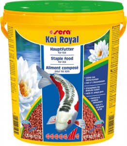 Sera Koi Royal Large 21 l, granulat - pokarm postawowy dla Koi 1