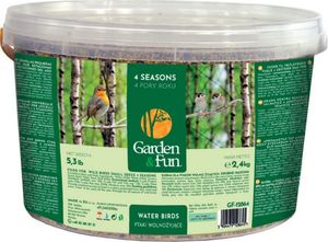 Garden&Fun Karma dla ptaków wolnożyjących drobne nasiona - 4 pory roku 2,4 kg 1