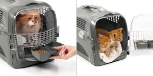 Catit Transporter Catit Design Cabrio, niebieski/szary 6