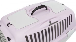 Trixie Capri 2, transporter, jasnoszary/jasny liliowy, XS–S: 37 × 34 × 55 cm, max 8kg 7
