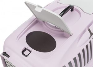 Trixie Capri 2, transporter, jasnoszary/jasny liliowy, XS–S: 37 × 34 × 55 cm, max 8kg 8