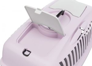 Trixie Capri 2, transporter, jasnoszary/jasny liliowy, XS–S: 37 × 34 × 55 cm, max 8kg 9