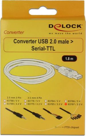 Delock Kable bez złącz, 1.8m, Czarny (83787) 3