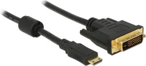 Kabel Delock HDMI Mini - DVI-D 1m czarny (83582) 1