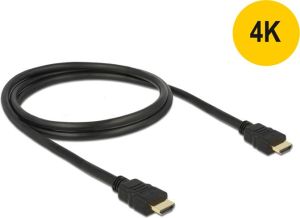 Kabel Delock HDMI - HDMI 1.5m czarny (84753) 2