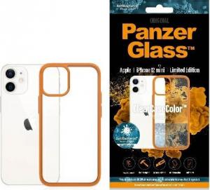 PanzerGlass Etui ClearCase do iPhone 12 Mini Orange Antibacterial 1