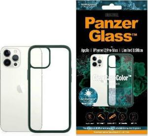 PanzerGlass Etui ClearCase do iPhone 12 Pro Max Racing Green Antibacterial 1
