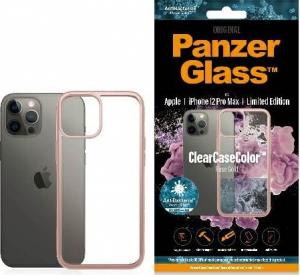 PanzerGlass Etui ClearCase do iPhone 12 Pro Max Rose Gold Antibacterial 1