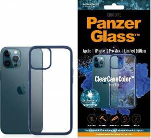PanzerGlass Etui ClearCase do iPhone 12 Pro Max True Blue Antibacterial 1