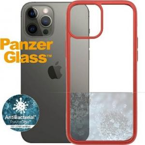 PanzerGlass Etui ClearCase do iPhone 12 Pro Max Mandarin Red Antibacterial 3