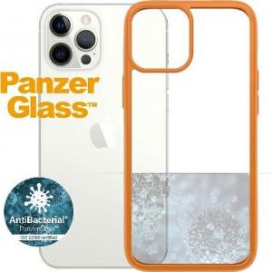 PanzerGlass Etui ClearCase do iPhone 12 Pro Max Orange Antibacterial 3