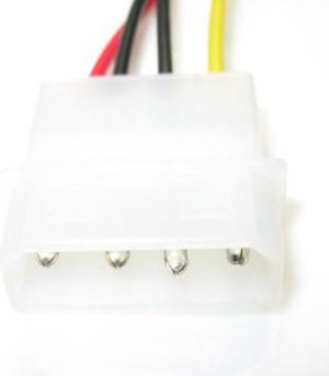 Delock Molex - SATA, 0.3m, Wielokolorowy (60139) 2