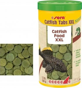 Sera Catfish Tabs Nature XXL 1.000 ml, tabl. - pokarm dla bocji i ryb sumokształtnych 1