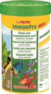 Sera ImmunPro Mini Nature 250 ml - pokarm wolnotonący dla ryb poniżej 4cm 1